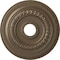 Ekena Millwork Oldham Ceiling Medallion (Fits Canopies up to 8 5/8"), 18"OD x 3 3/8"ID x 7/8"P, Warm Silver CM18OL1WSS - alternate 1